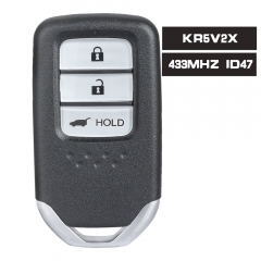 KR5V2X Smart Remote Control Car Key Fob 433MHz 47 Chip for Honda CRV 2018 72147-TLA-T110-M1 A2C98319100