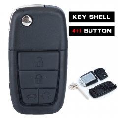 Flip Remote Key Shell 4+1 Button For Pontiac G8 2008-2009