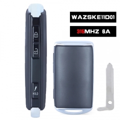 FCC ID: WAZSKE11D01 / PN: BCKA-675RYA / BCYA-67-5DY  Button FSK 315MHz Keyless-Go Smart Key 6A CHIP for Mazda 2019-2022 MAZ24R