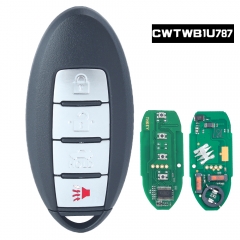 CWTWB1U787 Mando a distancia de repuesto 434MHz para Infiniti Q70 M56 M37 M35h QX56