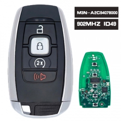 M3N-A2C94078000 164-R8154 / 5929515 Smart Remote Key 4 Button ASK 902MHz 49 Chip for Lincoln Continental MKC MKZ Navigator 2017 2018 2019 2020