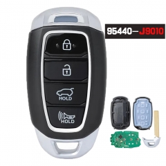 95440-J9010 ,TQ8-FOB-4F18 Smart Keyless Go Remote Key With 4 Buttons 433MHz ID47 Chip Fob for Hyundai Kona 2019 2020 2021