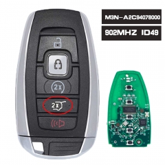 M3N-A2C94078000 164-R8154 / 5929515 5 Button Smart Remote Key ASK 902MHz 49 Chip for Lincoln Continental MKC MKZ Navigator 2017 2018 2019 2020