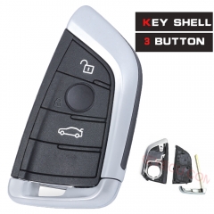 Replacement Remote Key Shell Case Fob 3 Button for BMW X1 X4 X5 X6 2014-2018 NBGIDGNG1