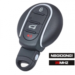 Aftermarket Smart Remote Key Fob 4 Button 315MHz / 434MHz for BMW Mini Copper 2015-2018 Fcc # NBGIDGNG1