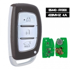 P/N: 95440-R1000 433Mhz 4A Chip Smart Remote 3 Button Smart Car Key for Hyundai HB20 2020+