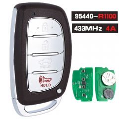 P/N: 95440-R1100 433Mhz 4A Chip 4 Button Smart Car Remote Key For Hyundai HB20 2020+