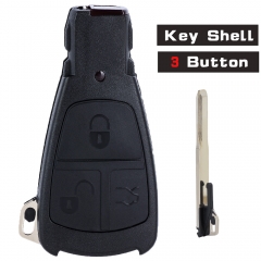 Smart Remote Key Shell 3 Button for Mercedes-Benz CL500 CL600 C230 C280 C43 CLK200 CLK230 CLK320 CLK430 CLK55 1998-2002