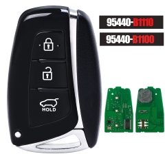95440-B1110/ 95440-B1100 Smart Remote Key 3 Button 433MHz ID47 Chip Fob for Hyundai Genesis 2014 2015 2016