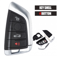 Remote Key Shell Case 4 Button Fob for BMW X1 X4 X5 X6 2014 - 2018 NBGIDGNG1
