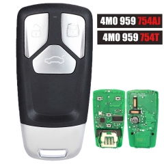 4M0 959 754 AJ, 4M0 959 754 T mando a distancia inteligente 433MHz para Audi TT A4 A5 Q5 Q7 S5 SQ5