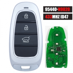 95440-N9020 Llave remota inteligente sin llave 434MHz ID47 Fob para Hyundai Tucson 2022 FCC ID: FOB-4F25