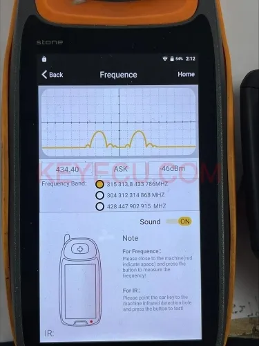 P/N: 13538852, YG0G20TB1 Smart Remote Key Fob 434MHz ID49 6 Button for Chevrolet Corvette C8 2020