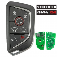 P/N: 13538852, YG0G20TB1 Smart Remote Key Fob 434MHz ID49 7 Button for Chevrolet Corvette C8 2020