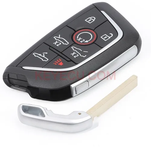 P/N: 13538852, YG0G20TB1 Smart Remote Key Fob 434MHz ID49 6 Button for Chevrolet Corvette C8 2020