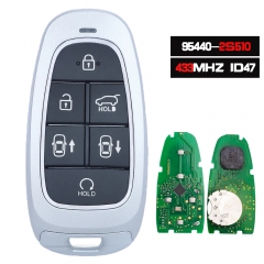 95440-2S510 Smart Keyless Remote Key 434MHz ID47 Keyless Go Fob For Hyundai Santa Fe 2021+