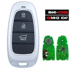 95440-CG050 , FCC ID FOB-4F25 Smart Keyless Go Remote Key 433MHz ID47 Fob for Hyundai Staria 2022