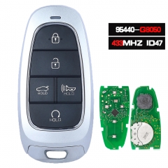 95440-G8050 Keyless Go Smart Remote Key 433MHz HITAG 3 ID47 Fob For Hyundai Grandeur 2021+