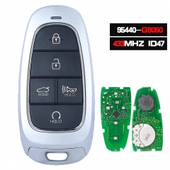 95440-G8050 Keyless Go Smart Remote Key 433MHz HITAG 3 ID47 Fob para Hyundai Grandeur 2021+