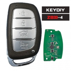 KEYDIY KD ZB33-4 Mandos a distancia inteligentes Serie ZB para KD-X2 KD-MAX URG200 Mini programador KD