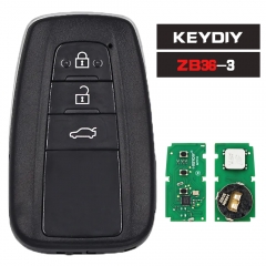 KEYDIY KD ZB36-3 Universal Smart Remotes Key ZB Series for Toyota Style for KD-X2 KD-MAX URG200 Mini KD Programmer