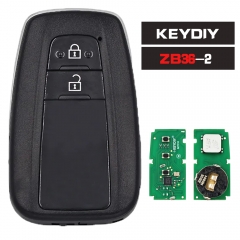 KEYDIY KD ZB36-2 mandos a distancia inteligentes universales serie ZB para Toyota Style para KD-X2 KD-MAX URG200 Mini programador KD