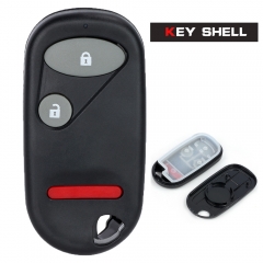 Remote Key Shell 2+1 Button for U.S Honda with Battery Holder