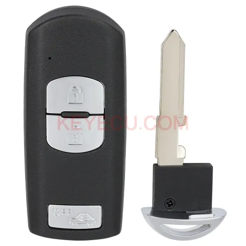 Model NO. : SKE13E-02 Smart Remote Key Fob 433Mhz ID49 Chip for Mazda CX-3 CX-5 CX-7 2008+ (Mitsubishi System)