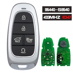 95440-S8540 Smart Remote Key 5 Buttons Keyless Go 433MHz ID47 Chip Fob for Hyundai Palisade 2022