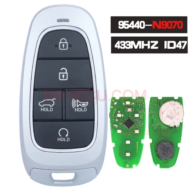 PN: 95440-N9070 FCCID: TQ8-F08-4F27 Smart Remtoe Key 433MHz for Hyundai Tucson 2021 2022