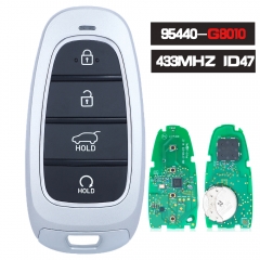 95440-G8010 Smart Remote Key 4 Buttons 433MHz ID47 Fob for Hyundai Grandeur 2021+
