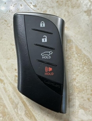 231451-6100, HYQ14FLC Smart Keyless Remote Key 4 Button 314.3MHz P4 Fob for LEXUS NX LX RX 2022-2024