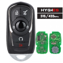 FCCID: HYQ4ES , P/N: 13530511 Smart Remote Key 315MHz / 433MHz ID46 FOB 5 Button for 2020-2023 BUICK ENCLAVE ENCORE Envis GX Envision