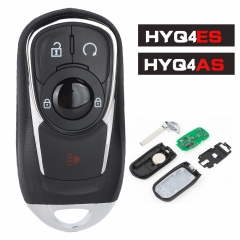 FCCID: HYQ4ES / HYQ4AS, P/N: 13530513 Smart Remote Key 315MHz / 433MHz ID46 4 Button Fob for Buick Encore GX 2021 2022 2023