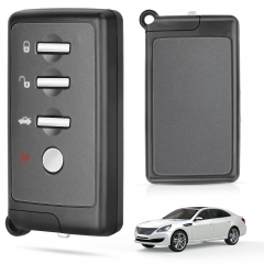 4 Button Smart Remote Car Key Shell Case Cover Fob for Subaru Outback 2013 2014 With DAT17