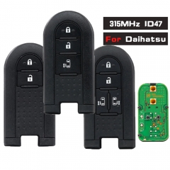 OEM Smart Remote Proximity Key 2B/3B/4B 315MHz FSK PCF7953 ID47 Chip  for Daihatsu Terios LA600S Passo Tanto Custom Roomy