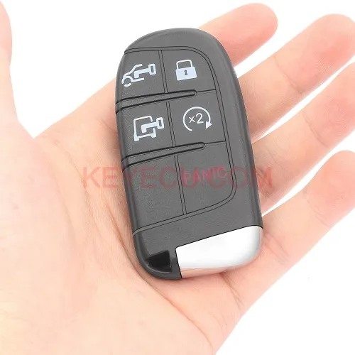 P/N: 7FF25LXHAB M3N-40821302 Smart Remote Key 433MHz 4A Chip 5 Button Replacement for RAM ProMaster 1500 2500 3500 2022 2023