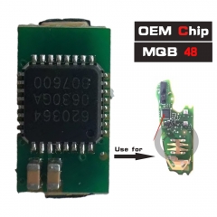 OEM MQB 48 Chip Megamos AES MQB Transponder Chip Auto Remote Car Key Anti-Theft Chip Electronic Chip for Fiat 500X Jeep Renegade VW Golf GIT