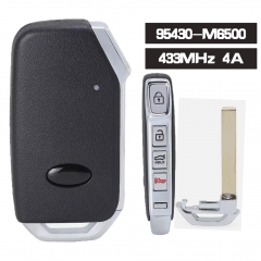 P/N: 95440-M6500, 95440-M6501 , FCC ID: CQOFD00430 Smart Remote Key With 4 Buttons 433MHz 8A  Fob for Kia Cerato 2019