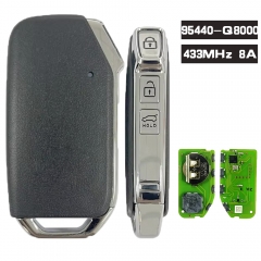 95440-Q8000 3 Button Smart Key 433Mhz 8A Chip Keyless Go Remote For Kia K3 Seltos