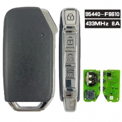 P/N 95440-F6610 Keyless Go Smart Remote Key 4 Button 433MHZ 8A Chip Fob for KIA Cadenza 2020