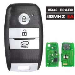 95440-B2AB0 Smart Remote Key Keyless Go Fob 433MHz 8A Chip for KIA Soul 2017