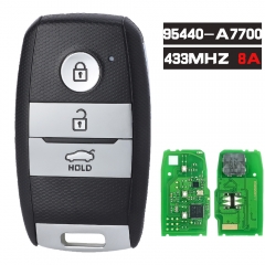 95440-A7700 , FG00050 Smart Remote Key Keyless Go Fob 433MHz 8A Chip for Kia Cerato 2016-2017