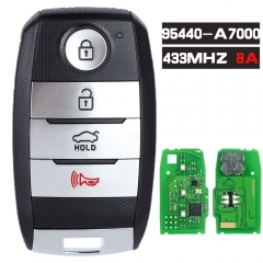 95440-A7000, PEK-FD00030 Smart Remote Key Keyless Go Fob 433MHz 8A Chip for Kia K3 2013 2014