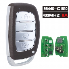 P/N: 95440-C1610 Smart Key Remote 433MHz 8A Chip 4 Buttons Keyless Go for Hyundai Sonata 2018