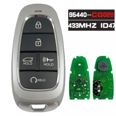 P/N: 95440-CG020, TQ8-F0B-4F27 Smart Remote Key 5 Buttons 433MHz 47 Chip for Hyundai Staria 2022