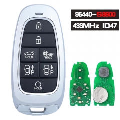 95440-S8600, TQ8-FOB-4F28 Llave remota inteligente sin llave Go 7B 433 MHz ID47 Fob para Hyundai PALISADE 2023