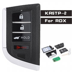 FCCID: KR5TP-2 Llave remota inteligente 433 MHz 4 A para Acura RDX 2022-2023 P/N:P/N: 72147-TJB-A21, 72147-TJB-A31 (Conductor 1, Conductor 2)