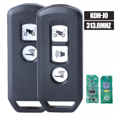 Mando a distancia para motocicleta y scooter, 2 o 3 botones, 313,8 MHz/434 MHz, ID47, para Honda K80H5, K48, K36, K1B-T0, K0R-V0, K0W-T02, KG-K0, K0H-