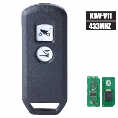 Mando a distancia para motocicleta y scooter, 2 botones, 434 MHz, ID47, para Honda K1W-V11, K1B-T2, PCX160, K2Z, PCX160, K2P-V61